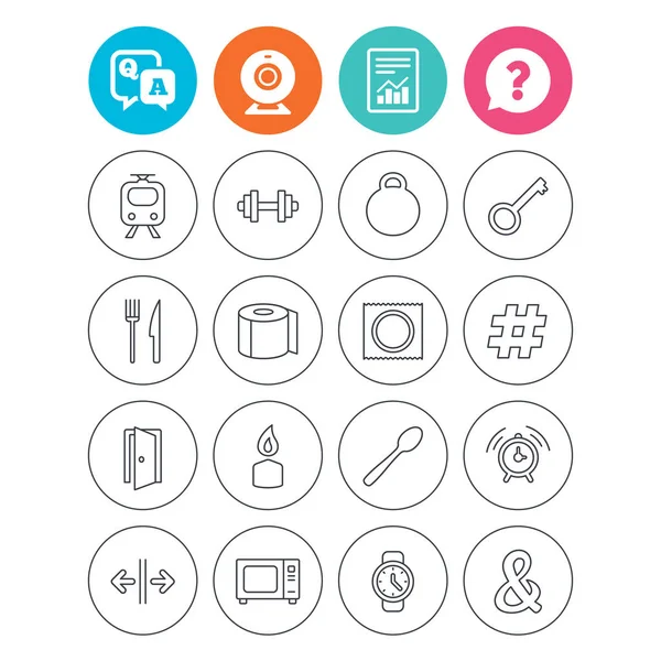 Universal icons set — Stock Vector