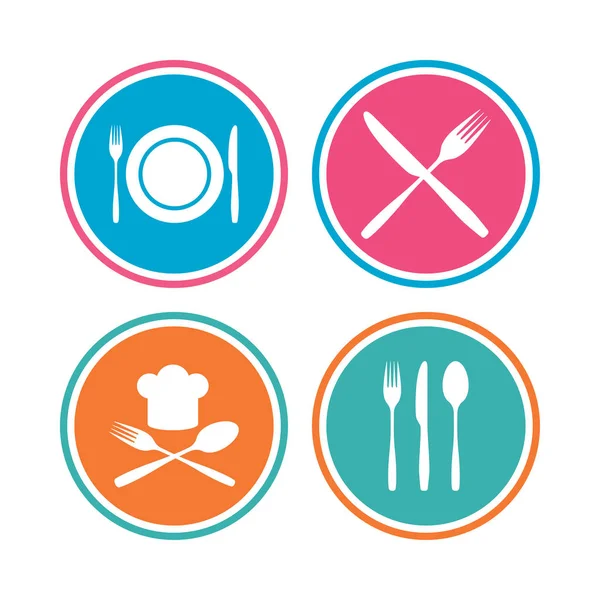 Food icons set — Stock Vector