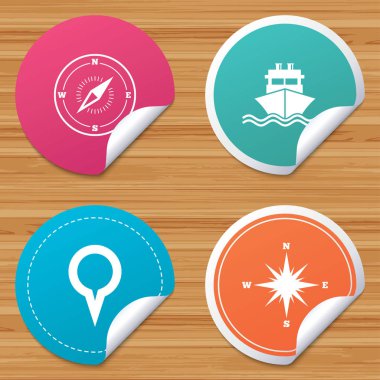 Windrose gezinti Pusula, sevkiyat teslimat.