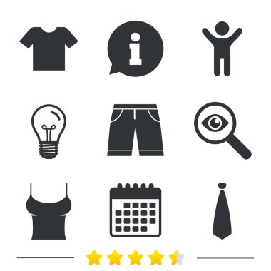 Giysi işaretleri simgeler