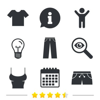 Giysi simgeler imzalamak