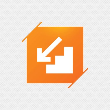 Alt katta işareti simgesi