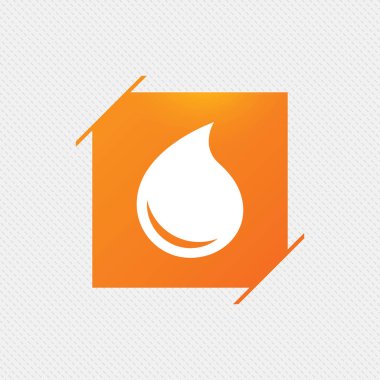 su damla işareti simgesi. simge gözyaşı.