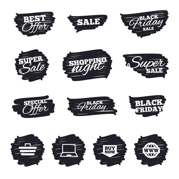 Online shopping icons — Stock Vector