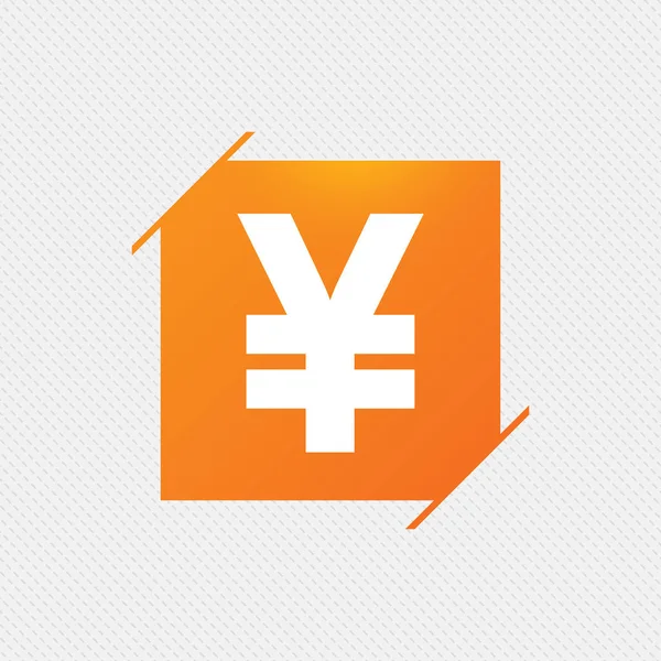 Icona segno Yen — Vettoriale Stock