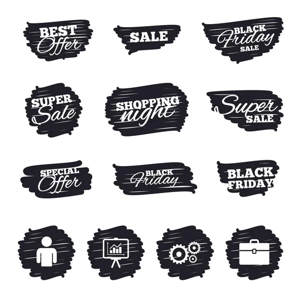 Conjunto de ícones de venda — Vetor de Stock