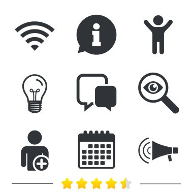 Wi-Fi ve sohbet kabarcıklar