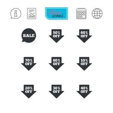 indirim işareti simgesi