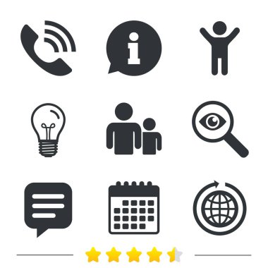 iletişim basit simgesi