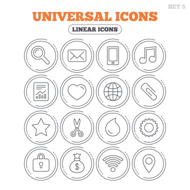 Evrensel Icons set