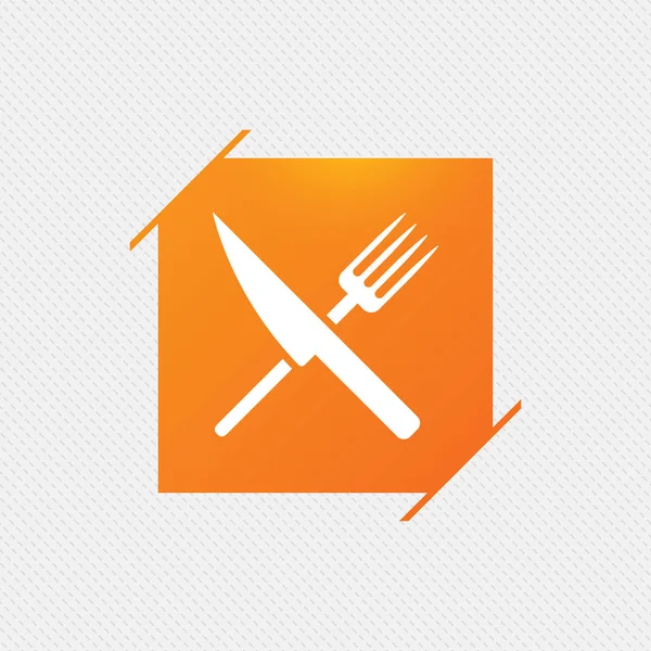 Voedsel eenvoudige pictogram — Stockvector