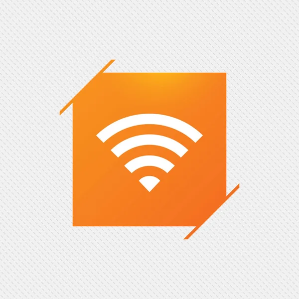 Segnale Wifi. Simbolo Wi-Fi. Rete wireless . — Vettoriale Stock