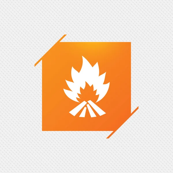 Fuego llama iconos — Vector de stock