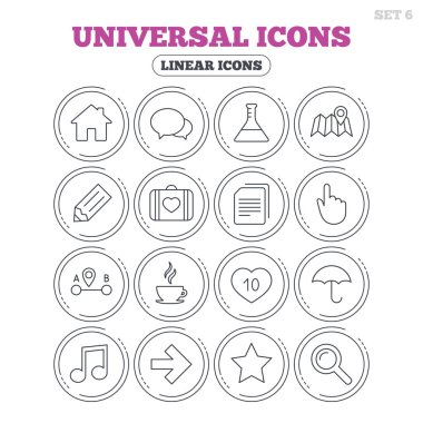 Evrensel Icons set