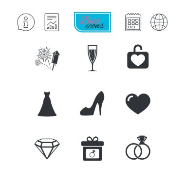 Düğün simgeleri dizisi