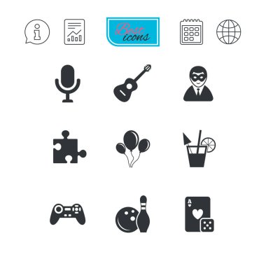 Eğlence basit simgeler