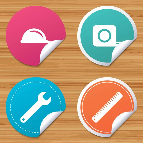 Construction tools icons — Stock Vector