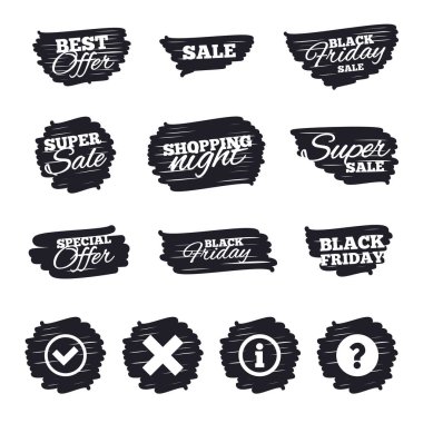 bilgi simgeleri. soru SSS sembolü.