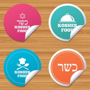 Daire rozetleri ile kıvrık köşe