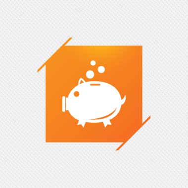 Desen üzerinde turuncu kare etiketi