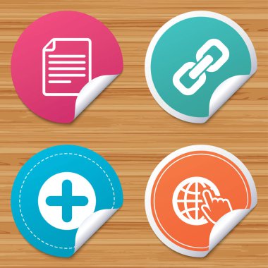 Daire rozetleri ile kıvrık köşe