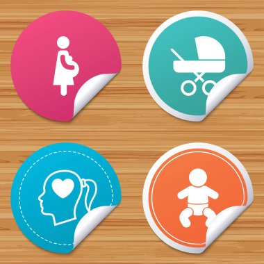 Daire rozetleri ile kıvrık köşe