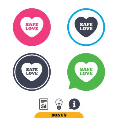 bilgi işareti ve ampul simgeler