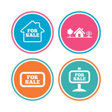 Renkli daire düğmeleri