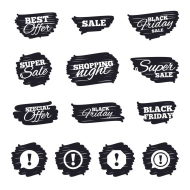 Satış ve siyah Cuma etiket