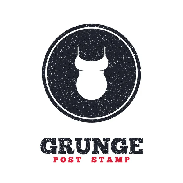 Grunge post stamp — Stock Vector