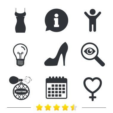 kadın elbise simgesi