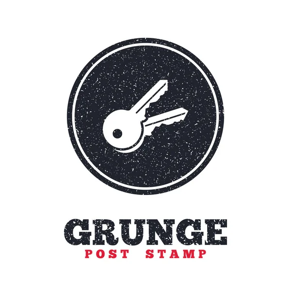 Grunge post timbre — Image vectorielle