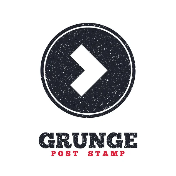 Grunge post timbre — Image vectorielle