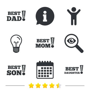 ampul ve Takvim ikonlar