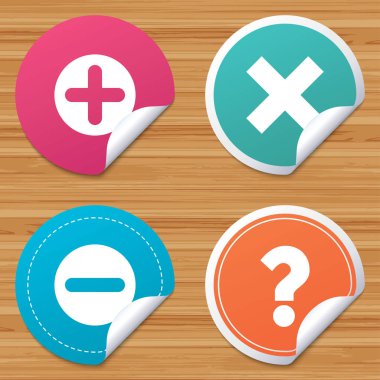 Daire rozetleri ile kıvrık köşe