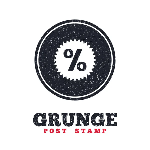 Grunge post stamp — Stock Vector