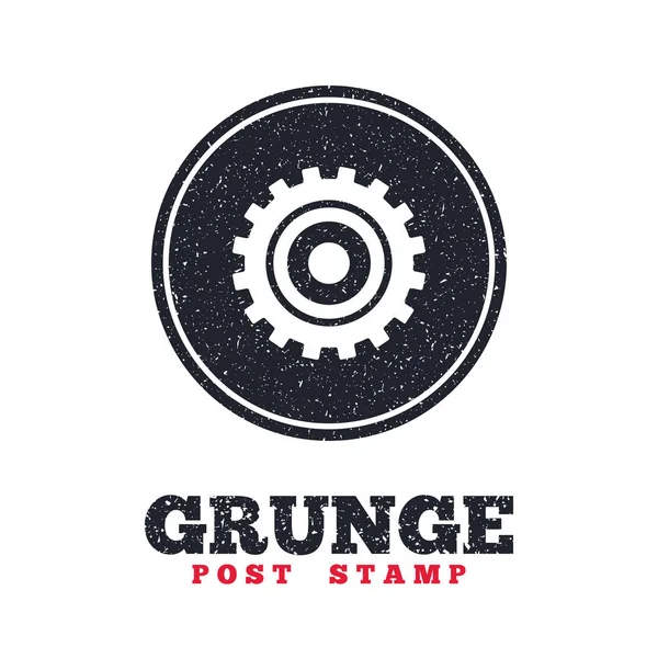 Grunge post timbre — Image vectorielle