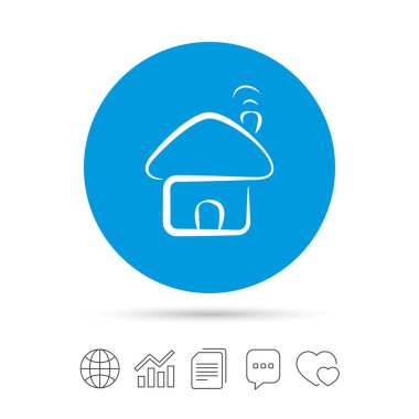 ev işareti simgesi. ana sayfa düğmesine basın. Navigasyon.