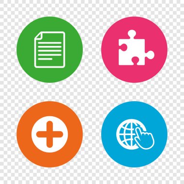 Saydam arka plan üzerinde yuvarlak düğmeleri