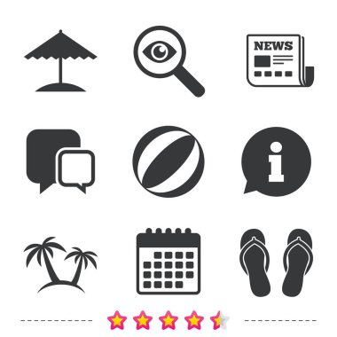 Takvim, Büyüteç, pusula sembolleri