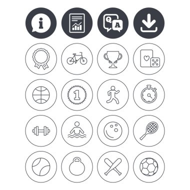 Bilgileri, karşıdan yükleme ve rapor işaretleri