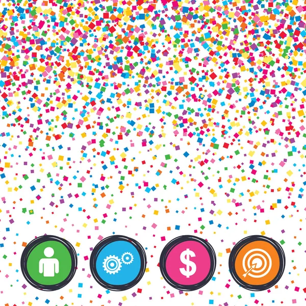 Patrones con fondo de color — Vector de stock