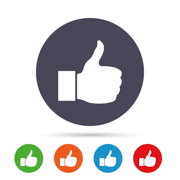 кнопки с плоскими иконками
