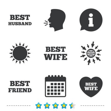 Bilgi ve takvim simgeler