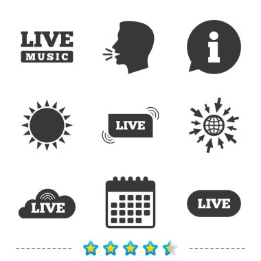 Bilgi ve takvim simgeler