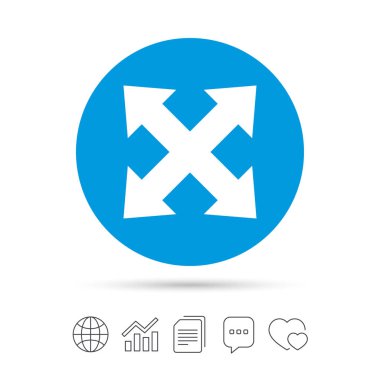 Tam ekran işareti simgesi