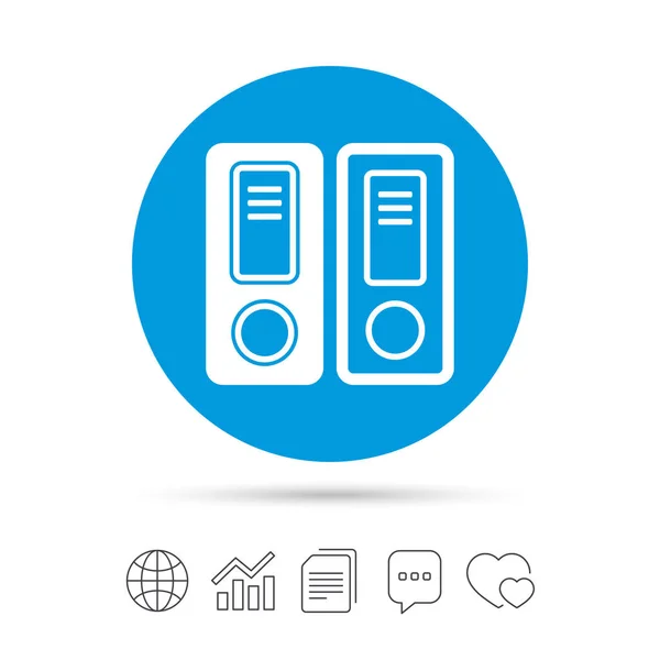 Document map teken — Stockvector