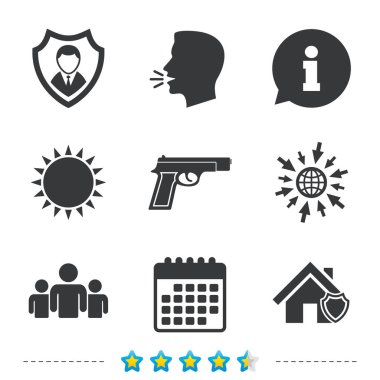 Güvenlik Ajansı simgeler