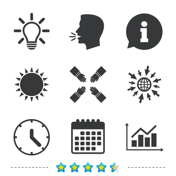 Diagrama gráfico gráfico — Vector de stock