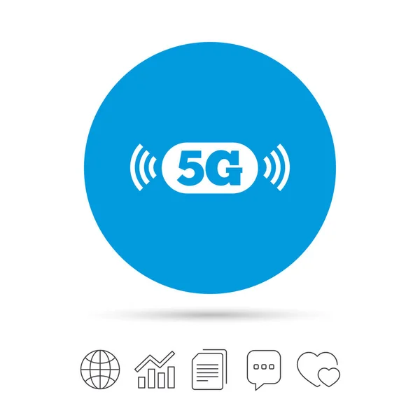 Mobiele telecommunicatietechnologie — Stockvector